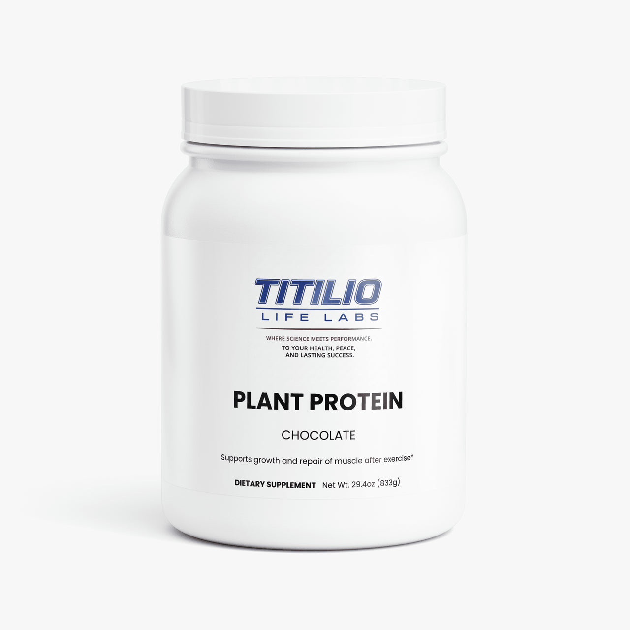 Plant Protein Vital Nutra (Chocolate) - Titilio Life Labs - Titilio.com