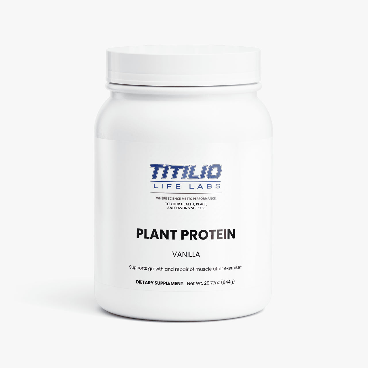 Plant Protein Vital Nutra (Vanilla) - Titilio Life Labs - Titilio.com