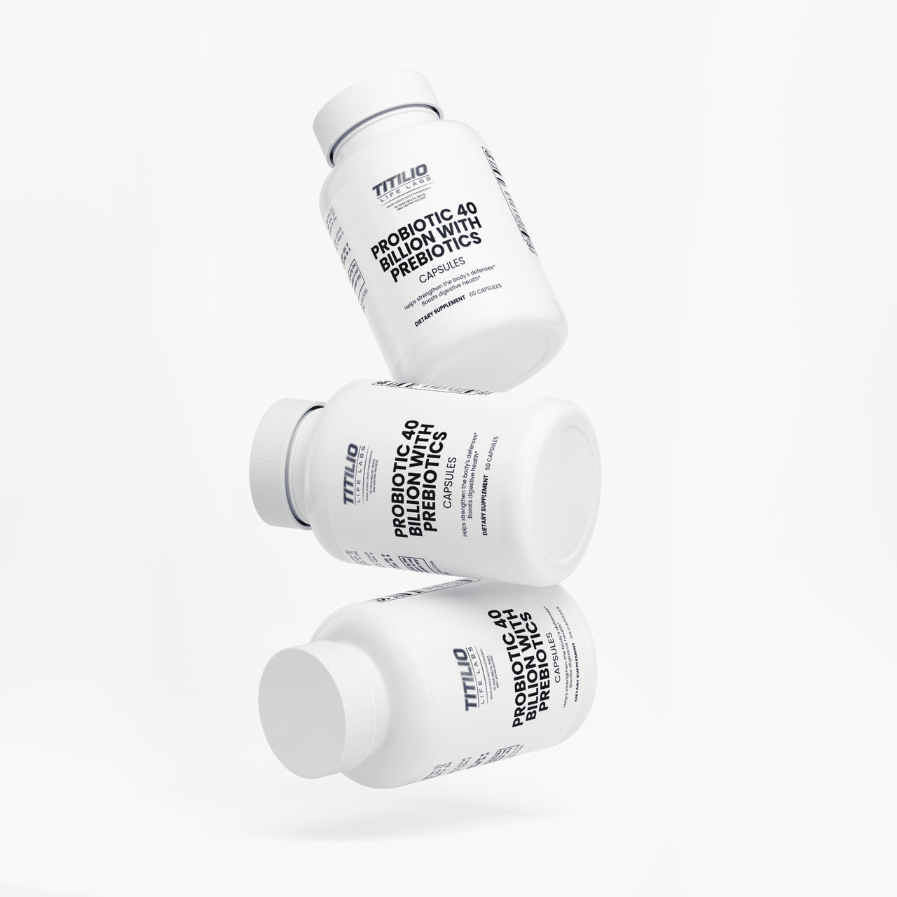 Probiotic 40 Billion with Prebiotics Vital Nutra - Titilio Life Labs - Titilio.com