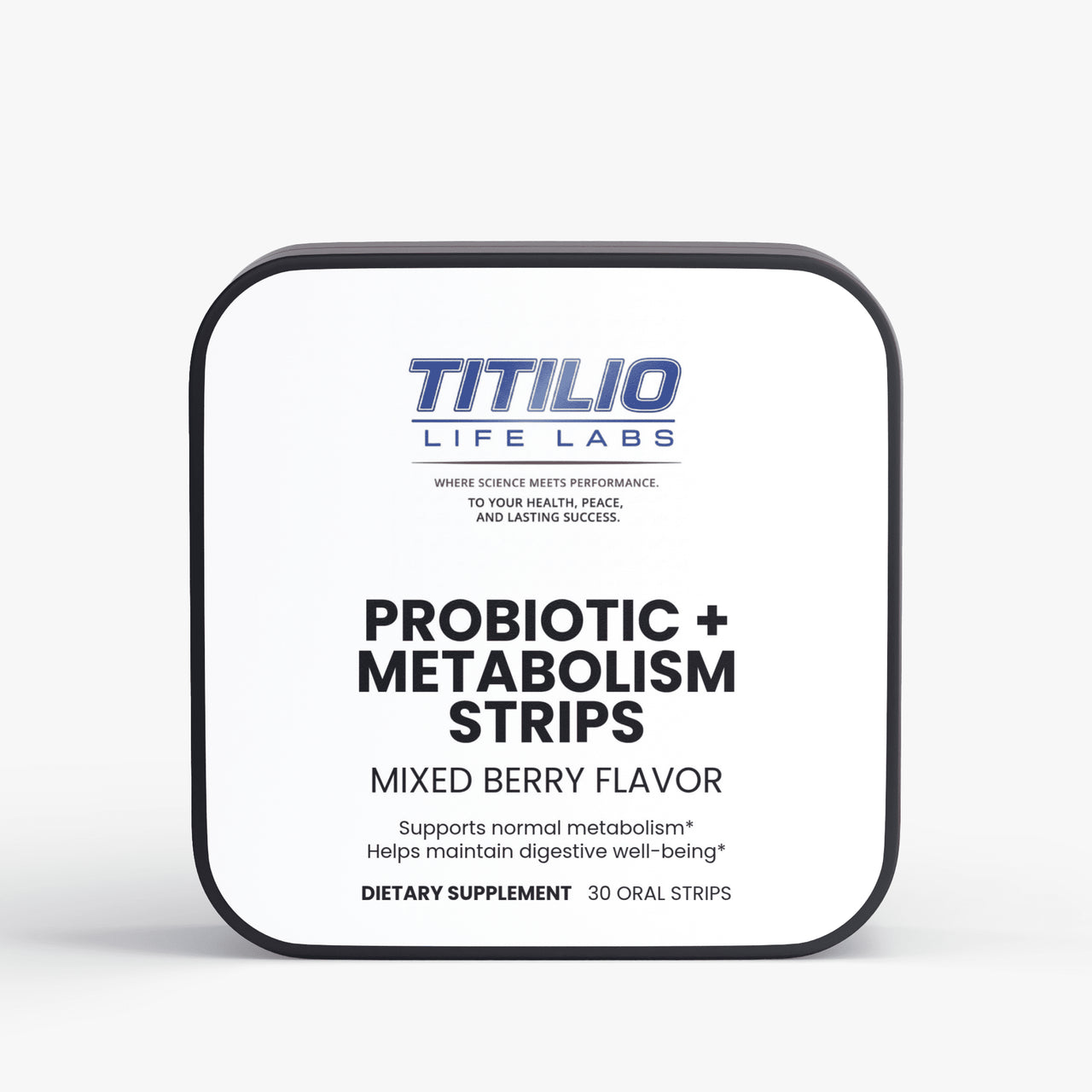 Probiotic + Metabolism Strips Vital Nutra - Titilio Life Labs - Titilio.com