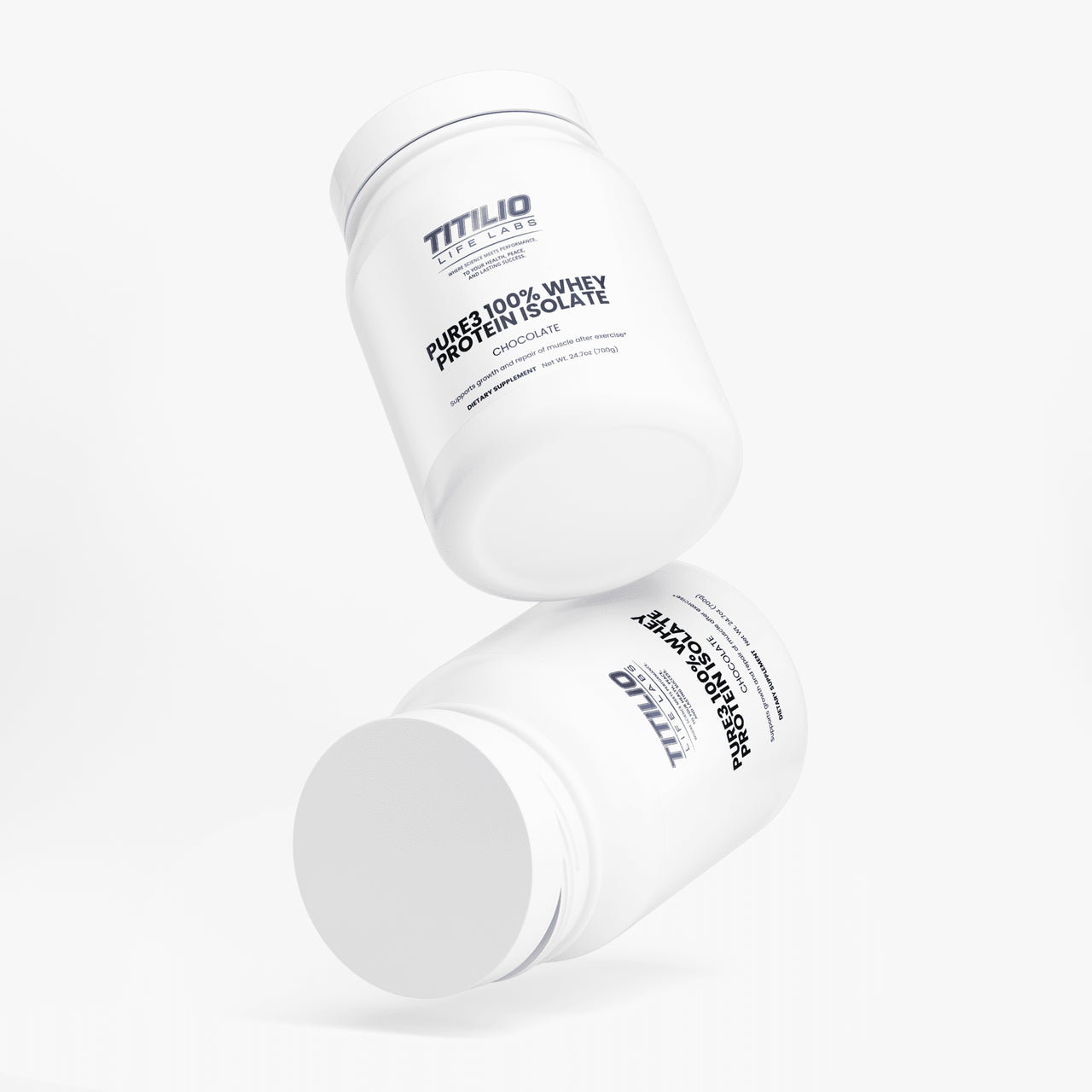 Pure3 100% Whey Protein Isolate Vital Nutra (Chocolate) - Titilio Life Labs - Titilio.com