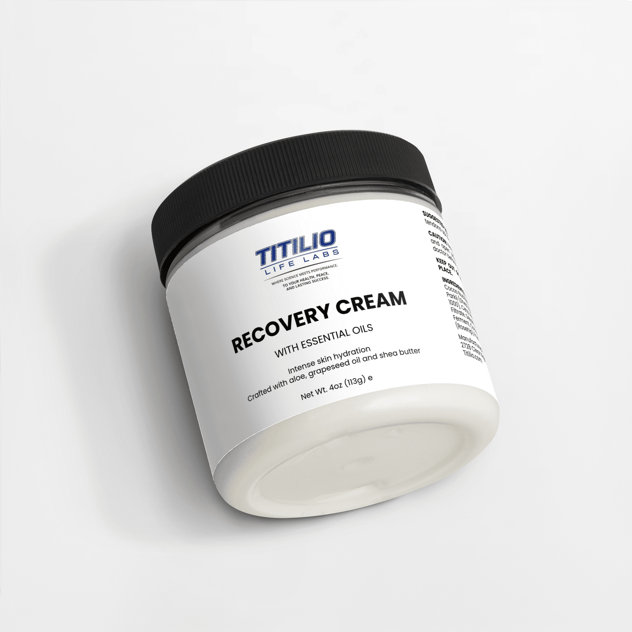 Recovery Cream Vital Nutra - Titilio Life Labs - Titilio.com