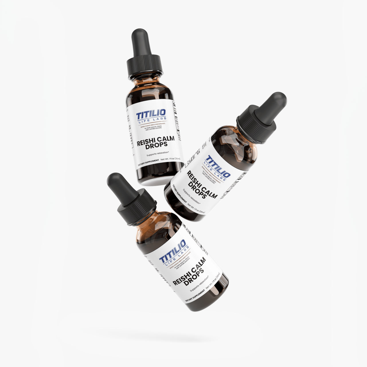 Reishi Calm Drops Vital Nutra - Titilio Life Labs - Titilio.com