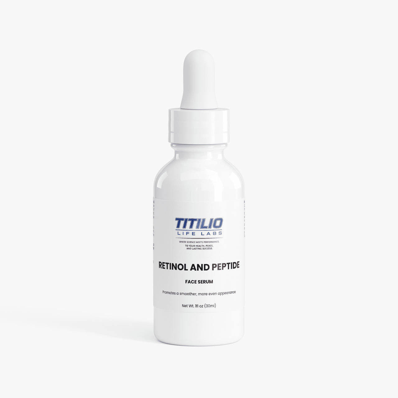 Retinol and Peptide Face Serum Vital Nutra - Titilio Life Labs - Titilio.com