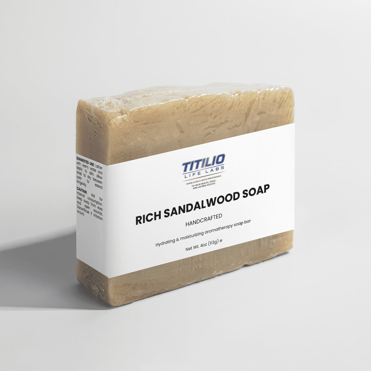 Rich Sandalwood Soap Vital Nutra - Titilio Life Labs - Titilio.com