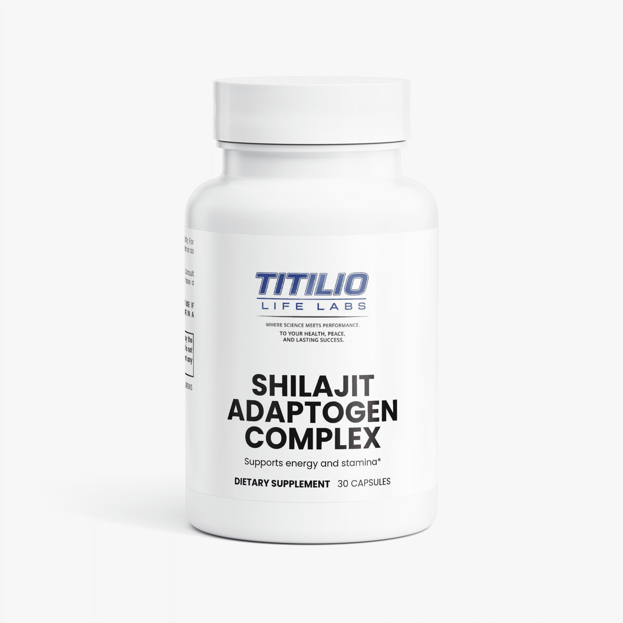 Shilajit Adaptogen Complex Vital Nutra - Titilio Life Labs - Titilio.com