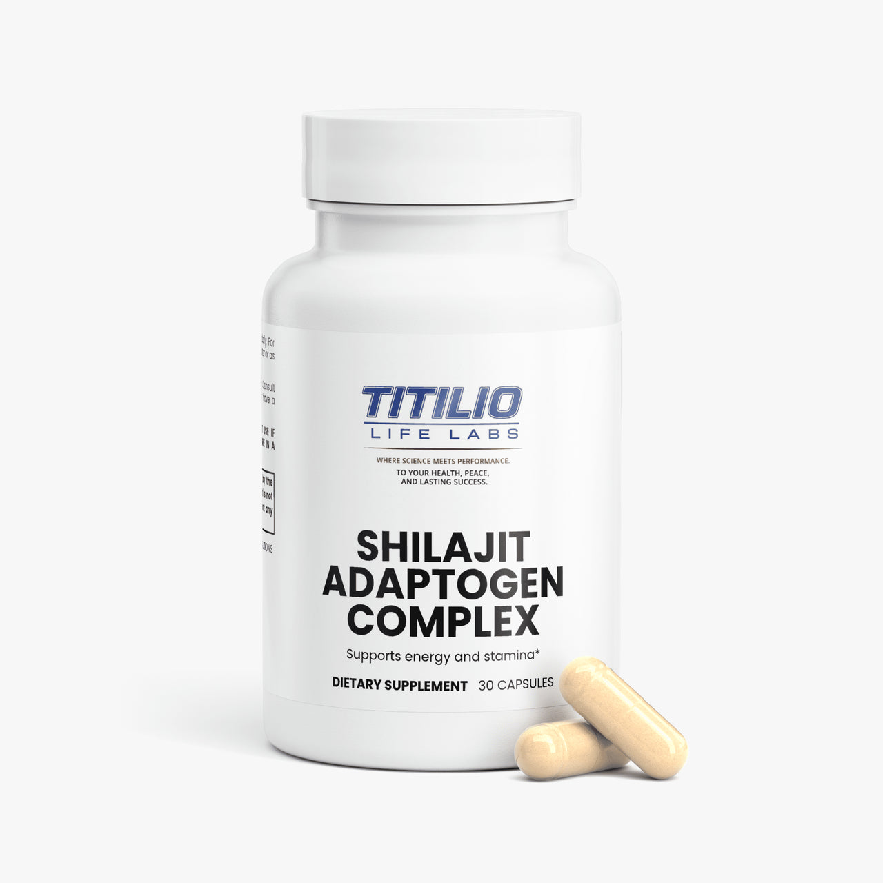 Shilajit Adaptogen Complex Vital Nutra - Titilio Life Labs - Titilio.com