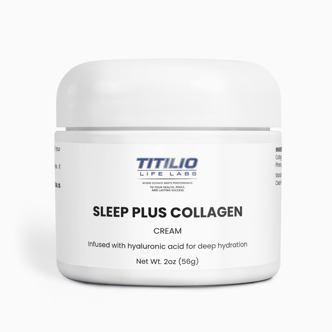 Sleep Plus Collagen Cream Vital Nutra - Titilio Life Labs - Titilio.com