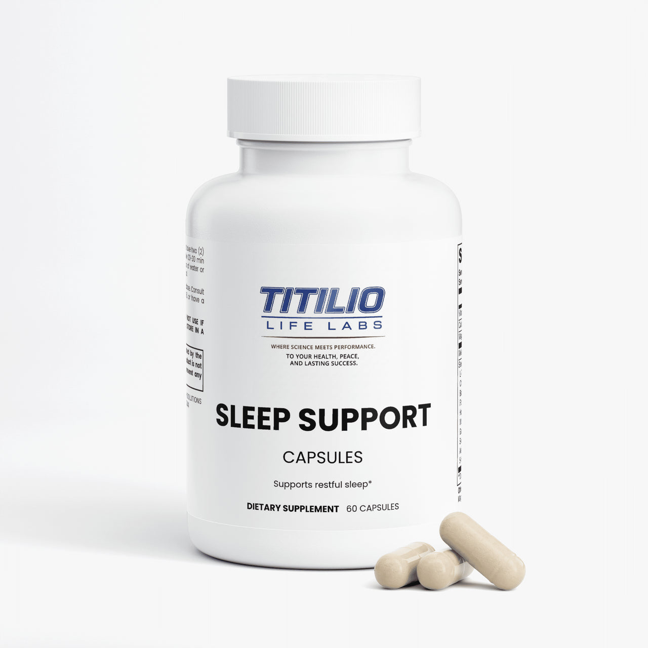 Sleep Support Vital Nutra - Titilio Life Labs - Titilio.com