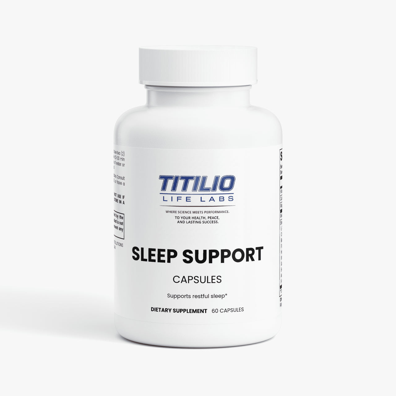 Sleep Support Vital Nutra - Titilio Life Labs - Titilio.com
