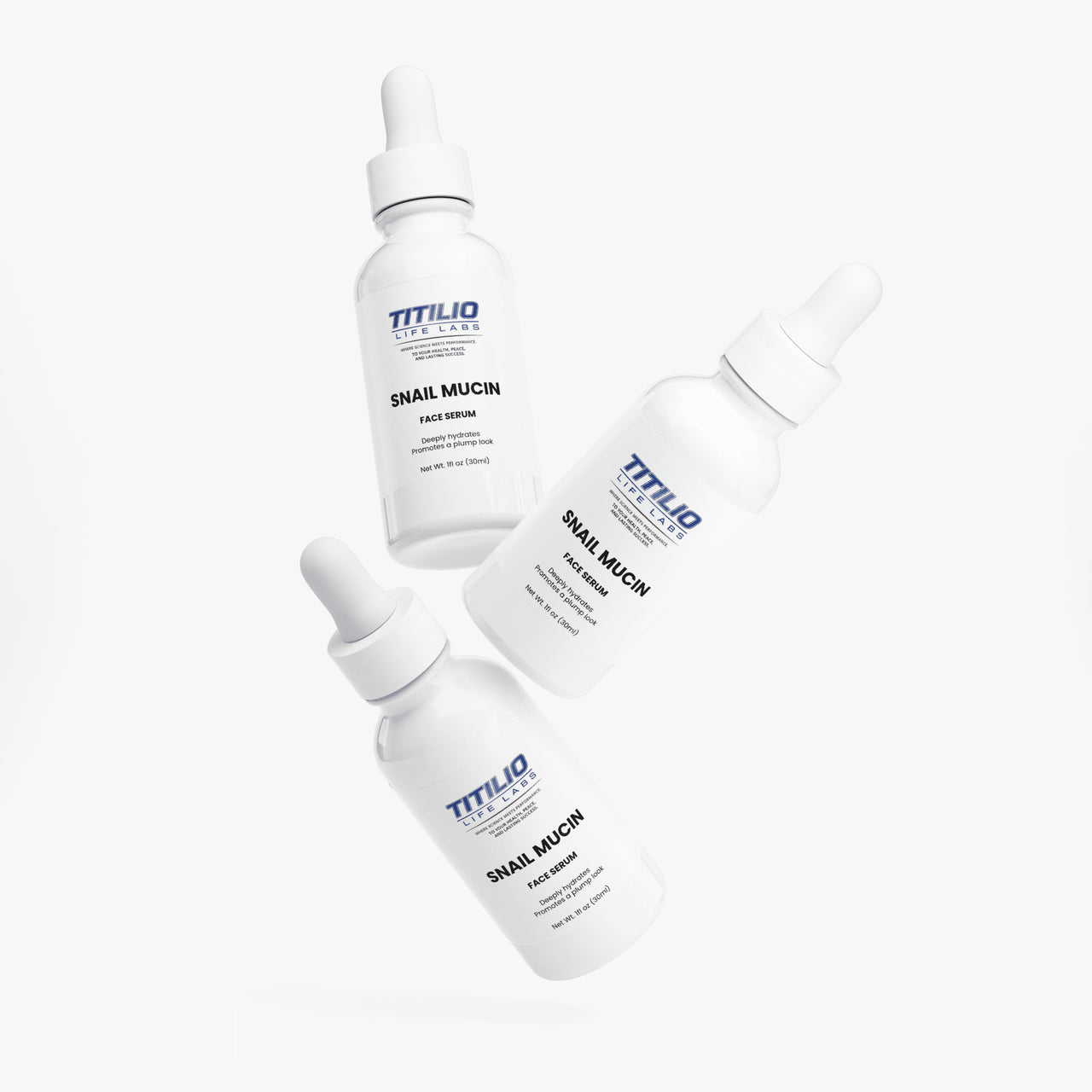 Snail Mucin Face Serum Vital Nutra - Titilio Life Labs - Titilio.com