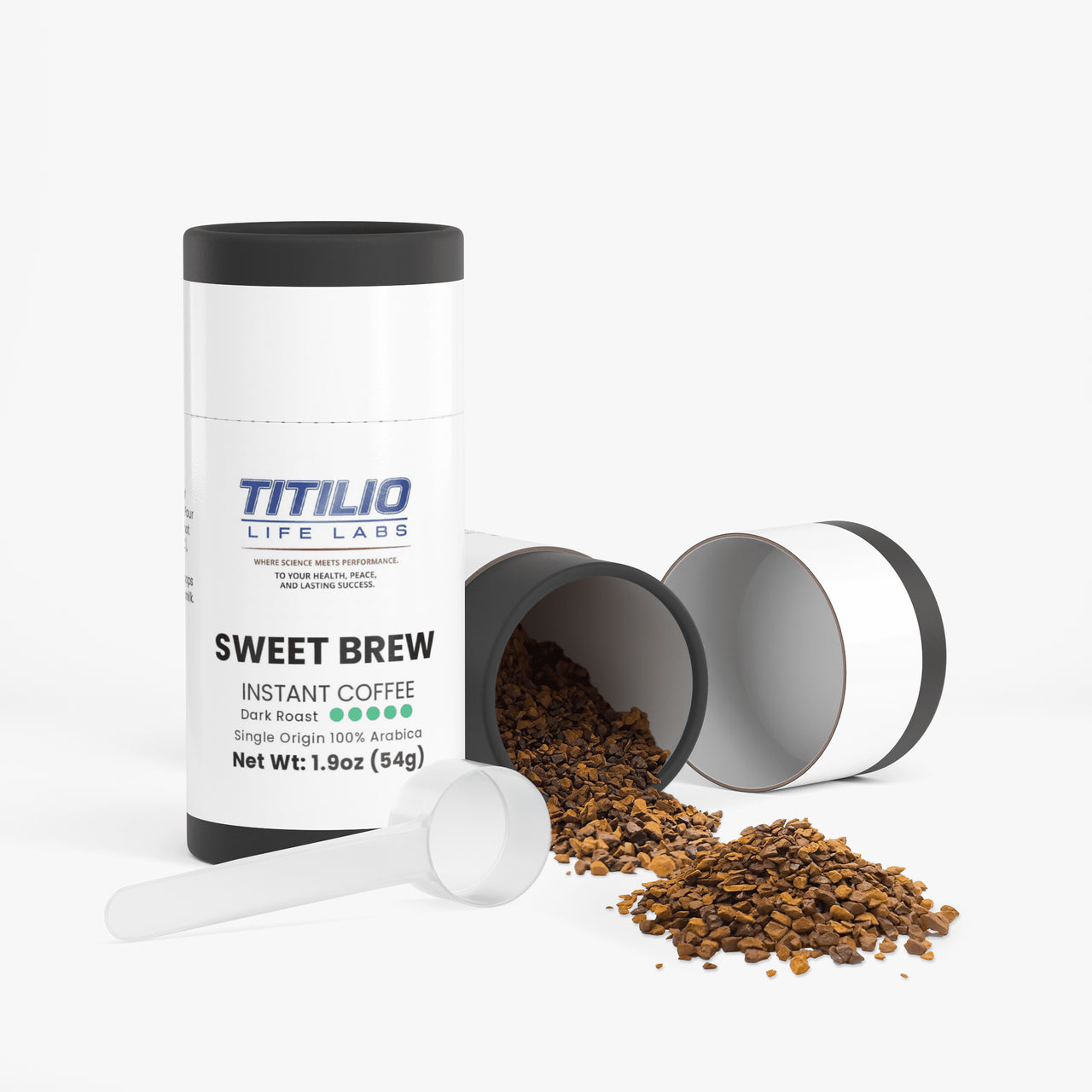 Sweet Brew Instant Coffee Vital Nutra (Dark Roast) - Titilio Life Labs - Titilio.com