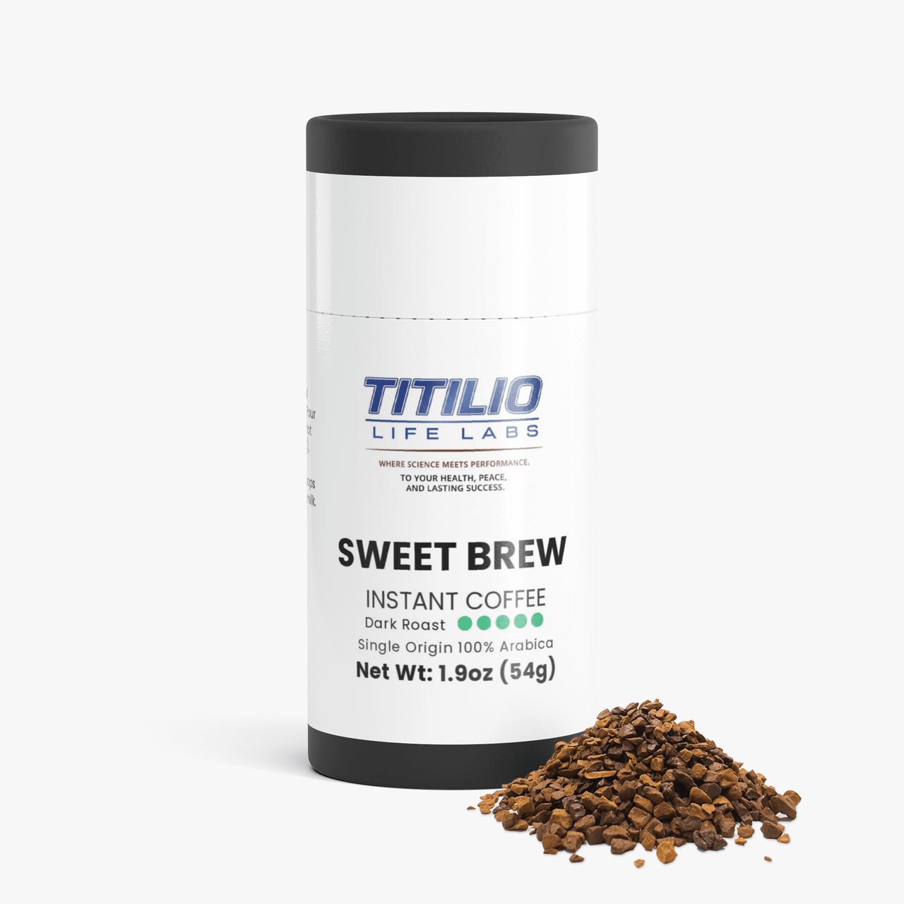 Sweet Brew Instant Coffee Vital Nutra (Dark Roast) - Titilio Life Labs - Titilio.com