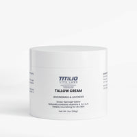 Tallow Cream Lemongrass & Lavender Vital Nutra - Titilio Life Labs - Titilio.com