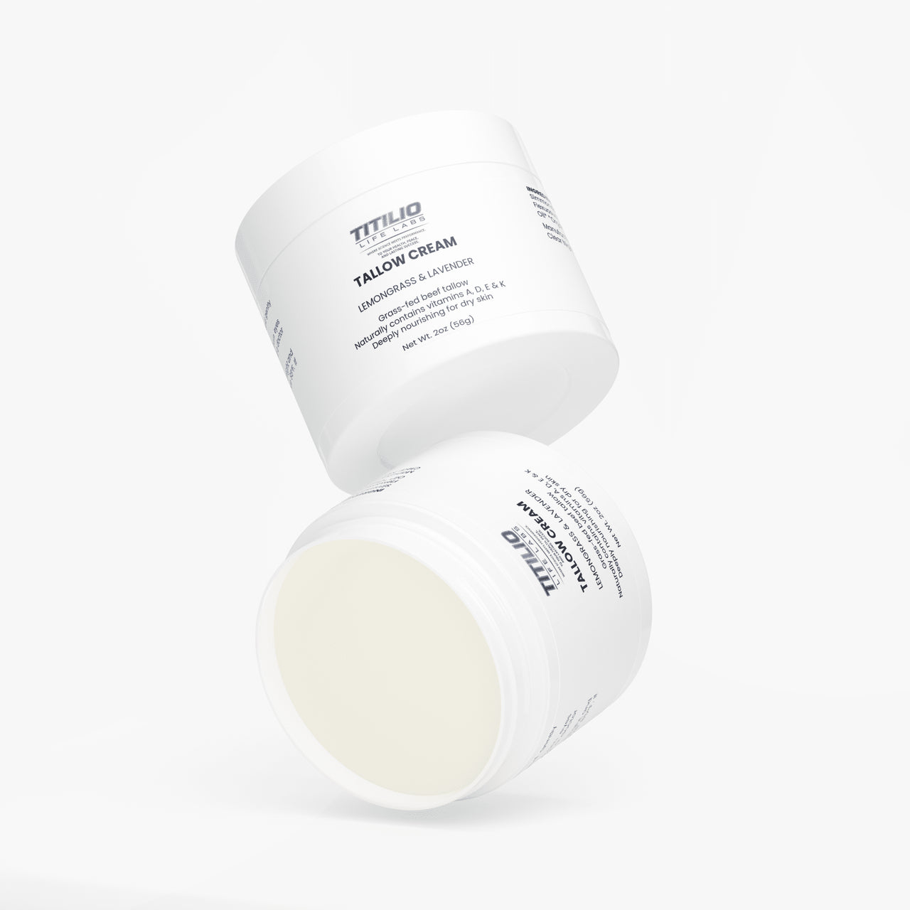 Tallow Cream Lemongrass & Lavender Vital Nutra - Titilio Life Labs - Titilio.com