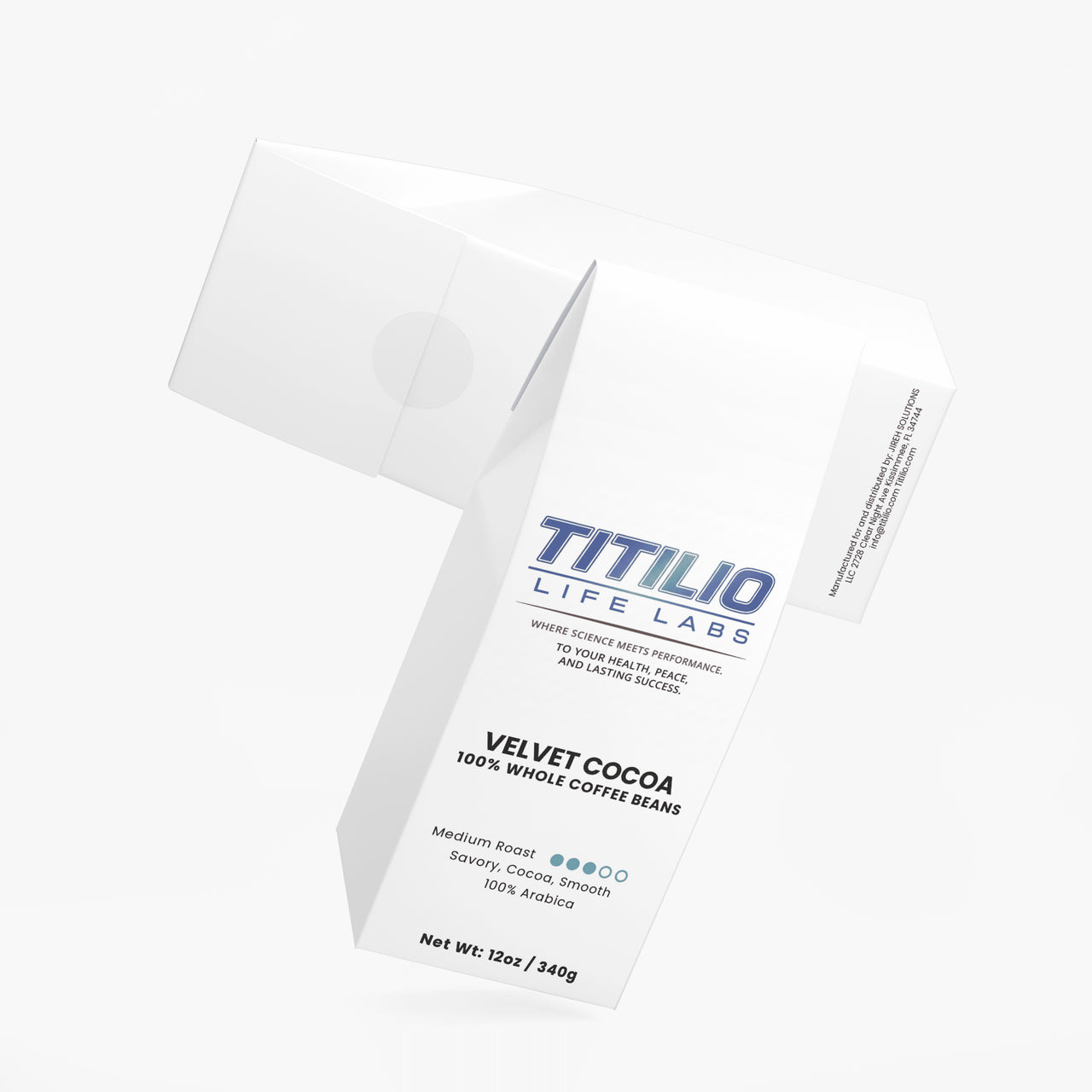 Velvet Cocoa Coffee Vital Nutra (Medium Roast) - Titilio Life Labs - Titilio.com