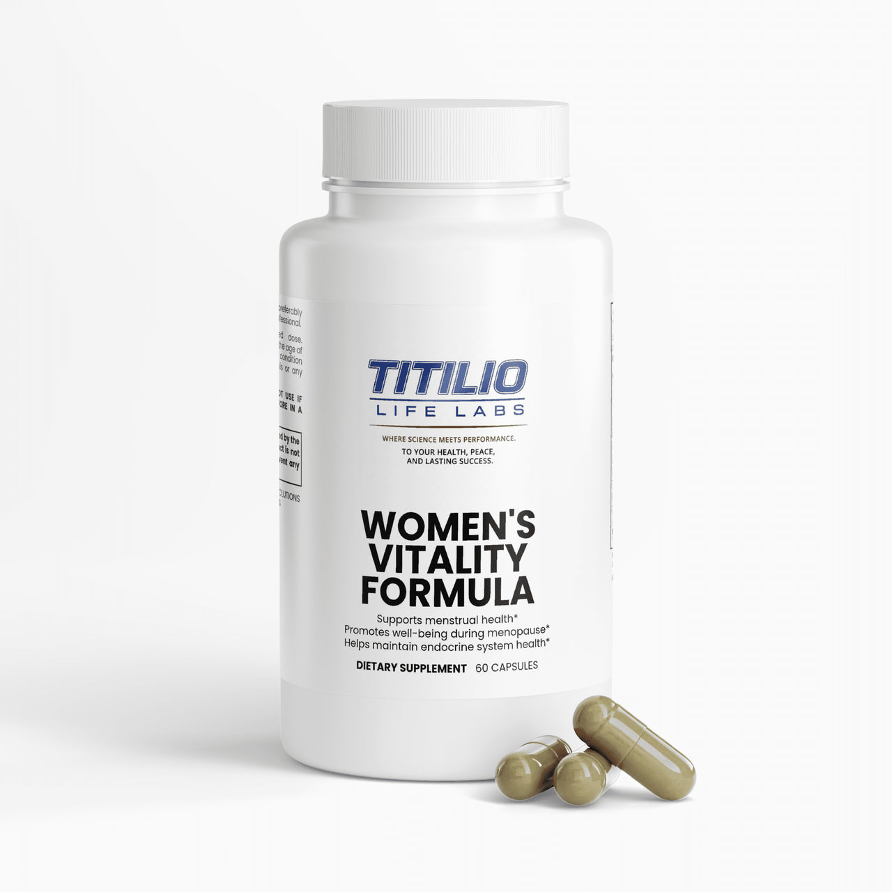 Women's Vitality Formula Vital Nutra - Titilio Life Labs - Titilio.com